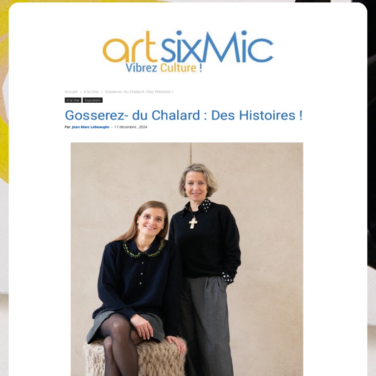 ArtsixMic - Gosserez- du Chalard : Des Histoires !
